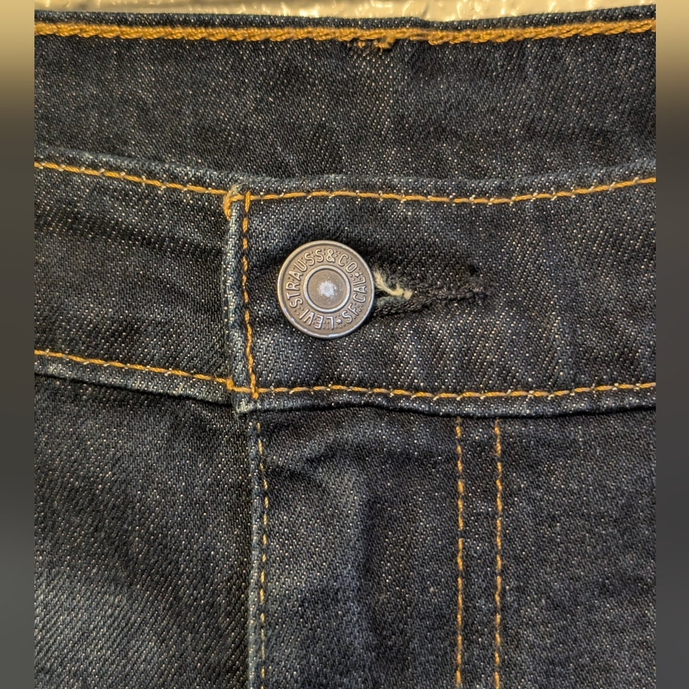 Levis 569 Jeans Mens 42x32 Loose Straight Denim Baggy - Picture 8 of 13